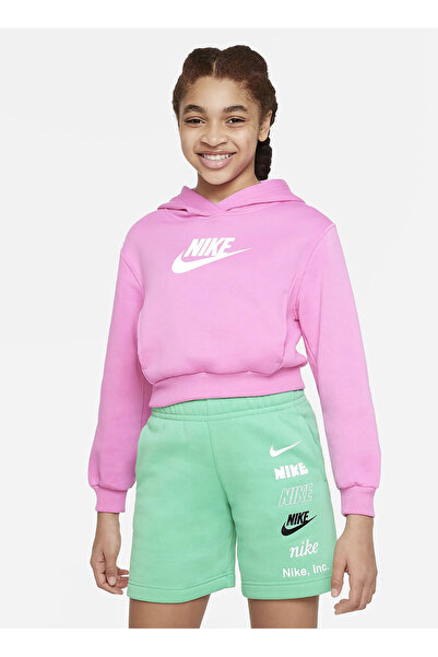 Nike Παιδικό Αθλητικό Φλις Κοντό Φούτερ Συλλόγου M / 10-12 ετών