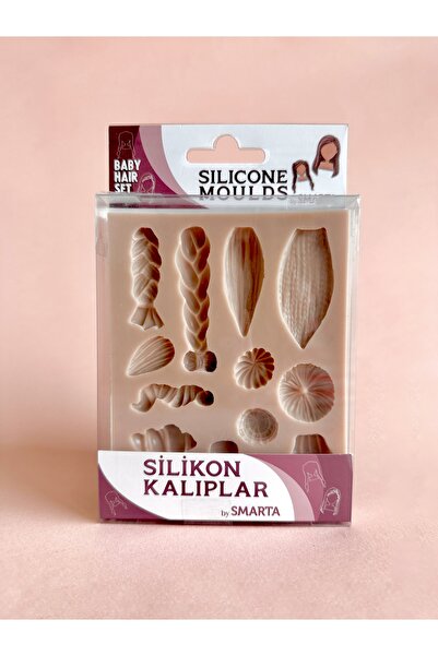 hobi market art Smarta Silicone Moulds Silikon Epoksi ve Polimer Kil Kalıbı B...