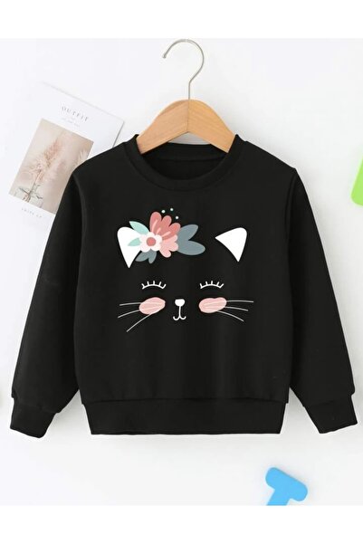 MAGORS SWEATSHIRT PENTRU COPII CU GAT CIRCULAR, 3 FĂRĂ, BUMBAC, IMPRIMAT