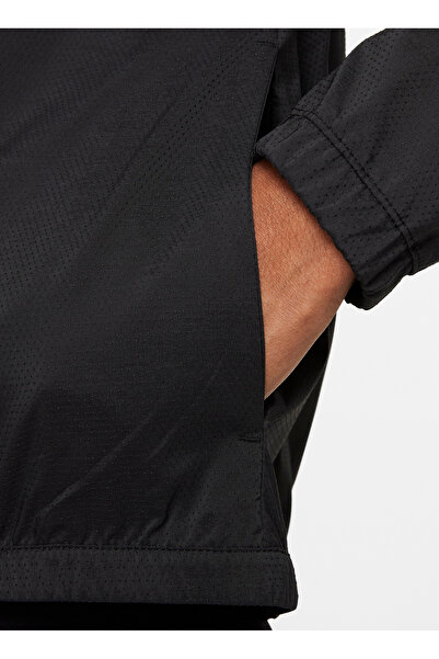 Nike Siyah - Gri - Gümüş Kadın Kapüşon Yaka Mont DH1990-010 W NK IMP LGHT JKT HD