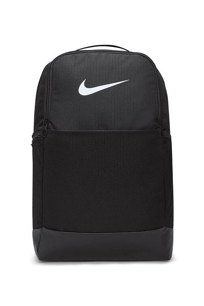 Nike Unisex Ασπρόμαυρο σακίδιο πλάτης 30x18x46 - DH7709-010 NK BRSLA M BKPK - 9,5