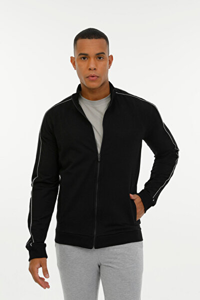 Kinetix ME MIKKEL 18ED32 3PR Черно мъжко горнище на анцуг