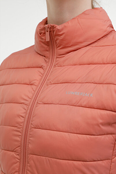 lumberjack WB PADDED 1SN28 3PR TERRACOTA Kadın Mont