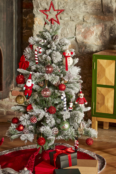 Karaca Home Karlı Ve Kozalaklı Yılbaşı Çam Ağacı 150 Cm