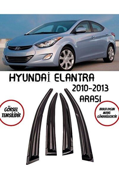 BALP Hyundai Elentra 2010-2013 Cam Rüzgarlık 4 Lü Takım