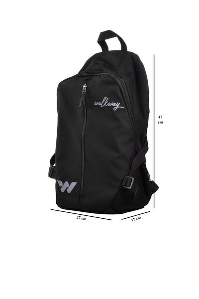 WALKWAY Artemis Black School Bag