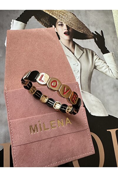 Milena Designer Store سوار الحب من الذهب الأسود من ميلينا اسطنبول