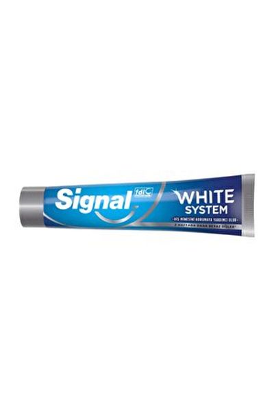 Signal ( 2 PCS ) Signal White System Toothpaste Whitening 75 ml