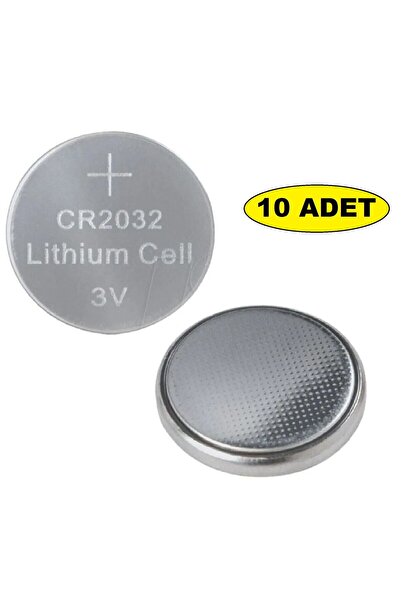 nelerbulurum 10 Adet Cr 2032 3v Şeker Ölçüm Cihazı Pili , Baskül Tartı Pili ,...