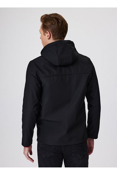 Lee Cooper Ανδρικό Μαύρο Παλτό - 241 LCM 232013 NEWNERON