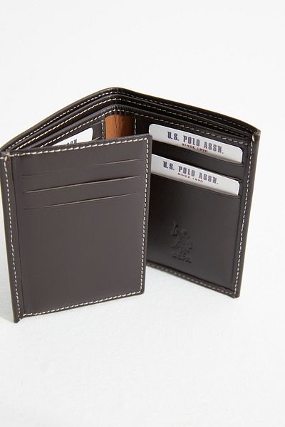 U.S. Polo Assn. Η.Π.Α. Polo Assn. 8383 Ανδρική θήκη για πορτοφόλι από γνήσιο δέρμα ΚΑΦΕ