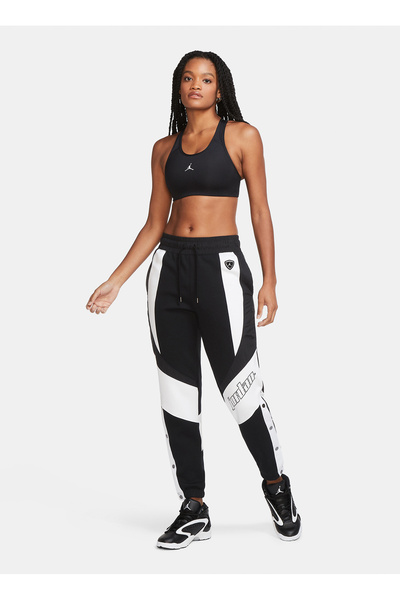 Nike Siyah - Gri - Gümüş Sporcu Sütyeni CW2426 010 W J JUMPMAN BRA