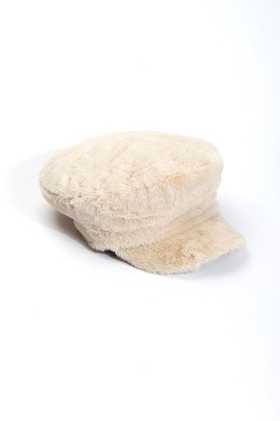 BAHELS Καπέλο Sailor Type Beige βελούδινο Teddy Beanie