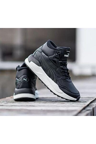 Puma X-Ray Speed Mid Wtr Чорні черевики з високою горловиною 388574-01