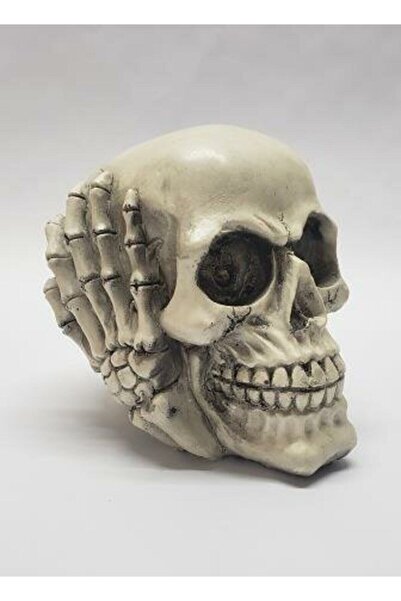 mrc Üçlü Dekoratif Kuru Kafa Biblo Görmedim,duymadım,bilmiyorum