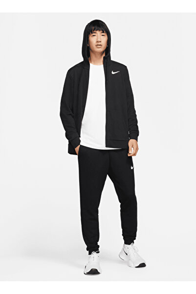Nike Siyah Erkek Zip Ceket CZ6376-010 M NK DF HDIE FZ FL