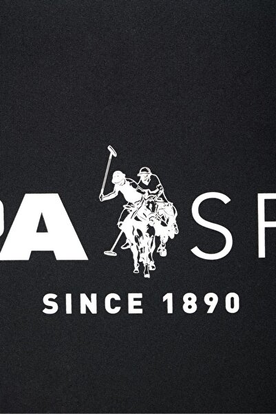 U.S. Polo Assn. БАЗА. Polo Assn. 23688 - Унисекс черно куфарче за лаптоп с отделения