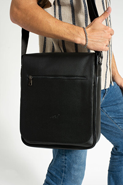 By Hakan AR-1801 VEGANSKÝ KOŽENÝ POŠTÁK KŘÍŽENÝ DOKUMENT LAPTOP NOTEBOOK MACBOOK TABLET UNIVERZITA ČERNÁ