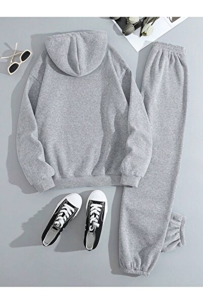 Tarzsokak NEW YANKENS 2 li Kapşonlu Eşofman Takımı