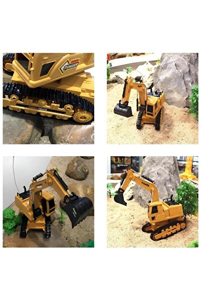 welcomein 2.4GHz Uzaktan Kumandalı Şarjlı Paletli Ekskavatör