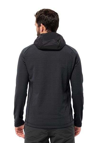 Jack Wolfskin Tasman down Hybrid m Men's Outdoor Jacket (700 Padded Gable Feather) 1711411 -6000 Black
