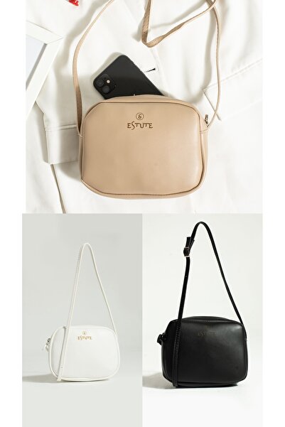 Modstore Kadın 3’lü Mini Urban Çapraz Askılı Fermuarlı Ayarlanabilir Askılı E...