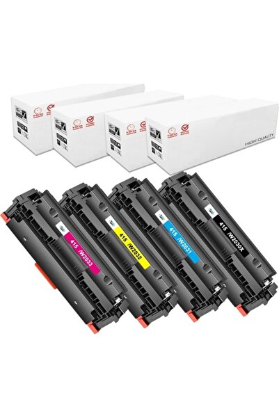 Plusprint Hp Laserjet Pro M479fnw Yazıcı Uyumlu Chipsiz Muadil Toner 415a 240...