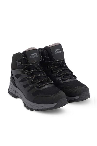 Slazenger Αδιάβροχα αθλητικά παπούτσια εξωτερικού χώρου Unisex Μαύρο-γκρι