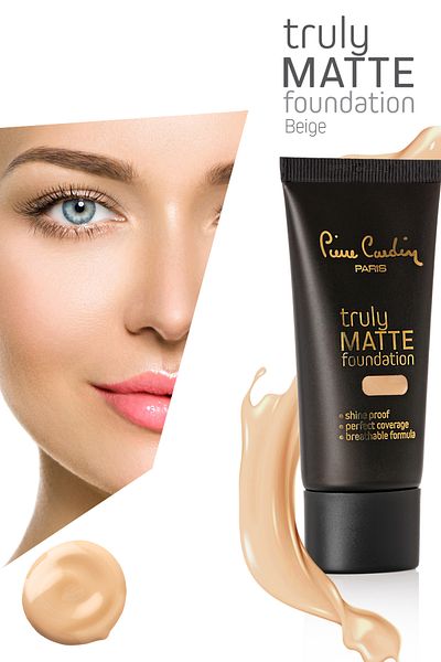 Pierre Cardin Beige Truly Matte Foundation
