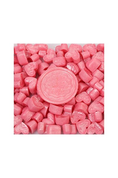 SF SCRAPBOOK KIRTASİYE Kalpli Boncuk Mühür Mumu Gül Pembesi / 10 Adet / Scrap...