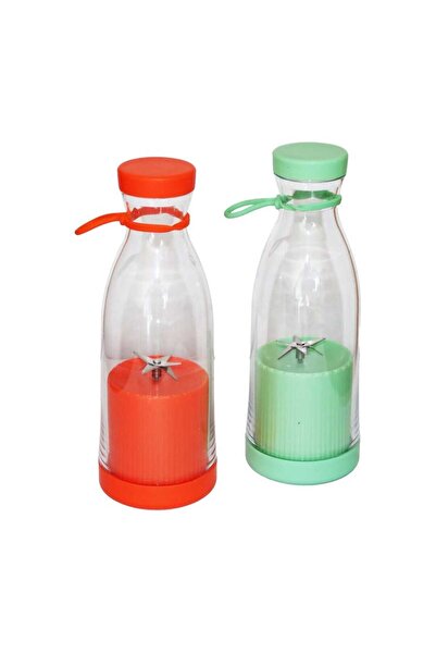 Genel Markalar el blendırı şarjlı meyve karıştırıcı 420 ml taşınabilir meyve karıştırıcı