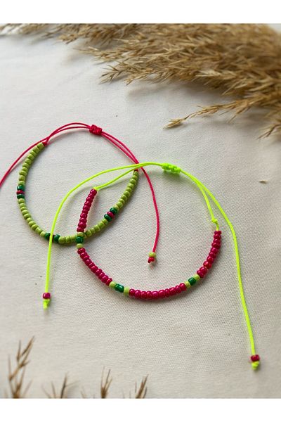 Atölye Merdiven 2-pack cherry couple bff friendship bracelet