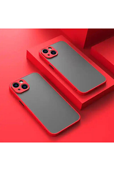 Rivor Apple Iphone 14 Uyumlu Kılıf 3d Kamera Korumalı Buzlu Renkli Sert Silik...