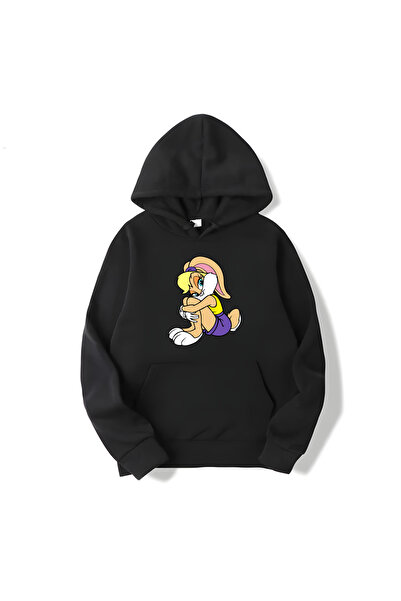 MAGORS SVART WEAR Hanorac cu mânecă lungă cu glugă din bumbac imprimat Lolly ...