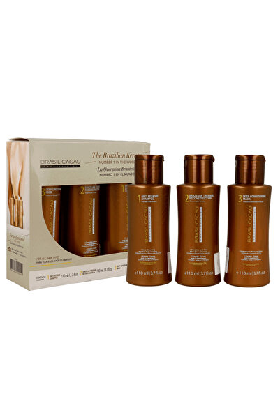 Brasil Cacau 3 ADIMDA MÜKEMMEL DÜZLÜK, PÜRÜZSÜZLÜK VE PARLAKLIK 3*110 ML