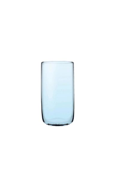 Paşabahçe 420805t Turquoise Iconic 6-Piece Soft Drink Water Glass 365 Cc