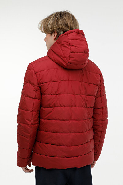 Kinetix ML ECHO COAT 3PR Bordo Erkek Kısa Kaban