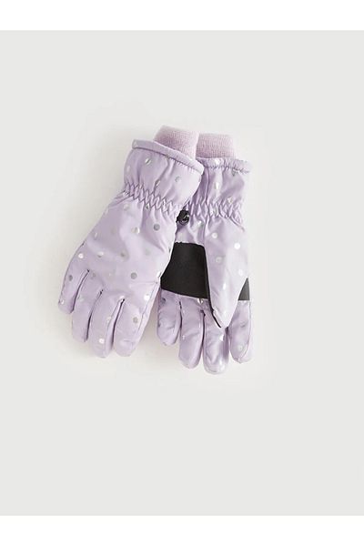 LC Waikiki LCW ACCESSORIES Polka Dot Patterned Girl's Snow Glove