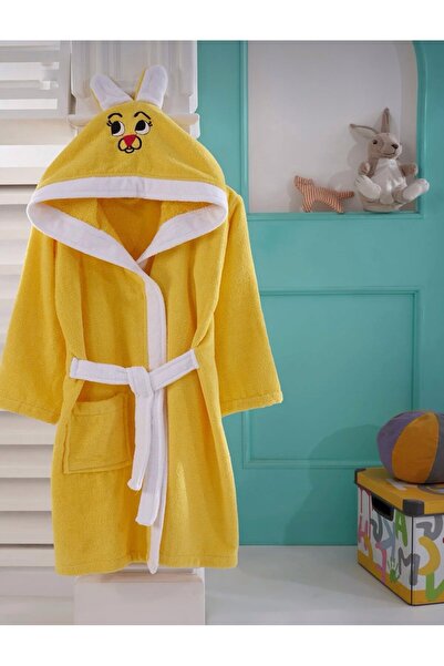 Eymir Home Collection رداء حمام للأطفال مخملي