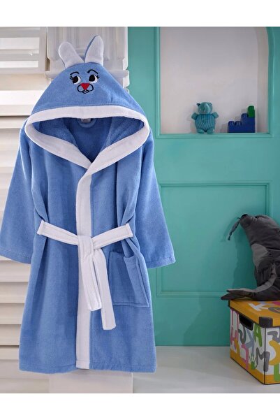Eymir Home Collection رداء حمام للأطفال مخملي