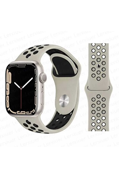 Tiger WATCH 9-8-7-6-5-4-3-SE-ULTRA-ULTRA 2 / 42-44-45-49 MM UYUMLU DELİKLİ NİKE SİLİKON SPOR KORDON