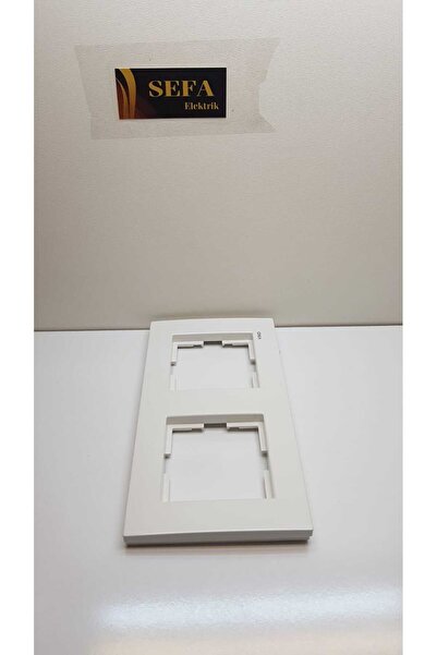 VİKO DOUBLE FRAME WHITE VIKO KARRE SERIES