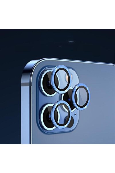 ZETT Iphone 12 Pro Uyumlu Kamera Lens Koruyucu (3'lü Set) Safir Çizilmez.