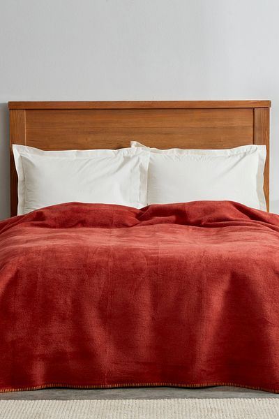 Karaca Home Saye, Blanket, Double, Tile Mustard