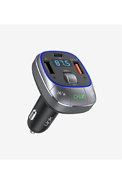 Linktech LİNKTECH GF17 48W PD BLUETOOTH CAR KIT FM MODÜLATÖR