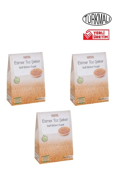 Harras ESMER TOZ ŞEKER HARRAS 3X500 GR