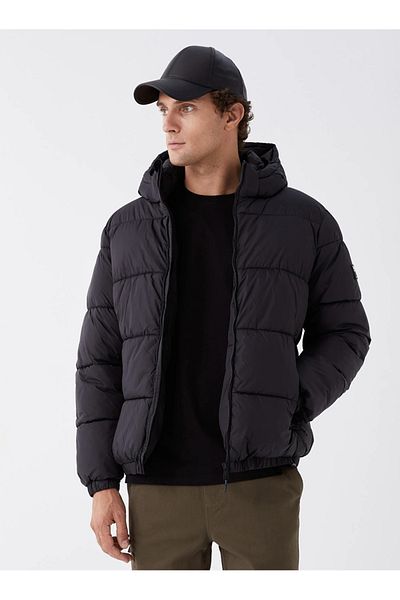 LC Waikiki Ανδρικό παλτό με κουκούλα - Standard Fit