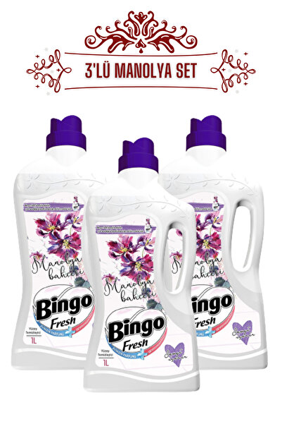 Bingo Manolya 1L Yüzey Temzileyici 3'Lü Set