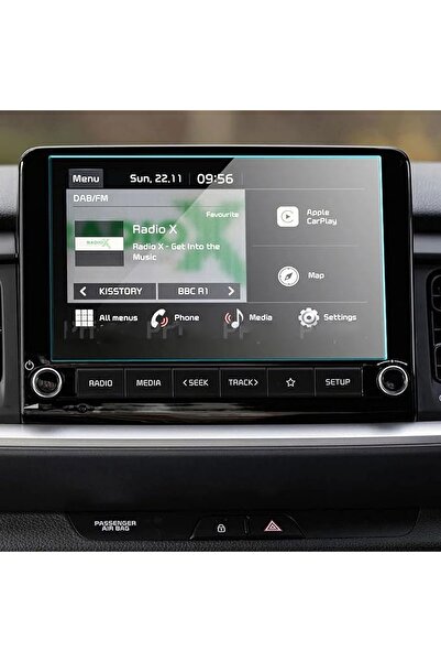 Mobilite Kia Stonic - 8 Inch Navigation Nano Screen Protector Compatible