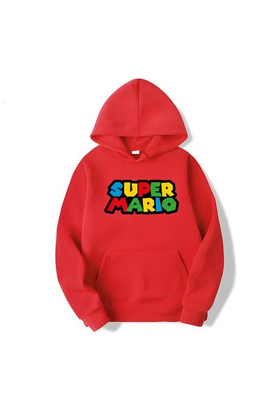 MAGORS SVART WEAR Памучен суитшърт с качулка и дълъг ръкав с щампа на Бийтълс